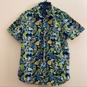 Floral Hawaiian Button down shirt